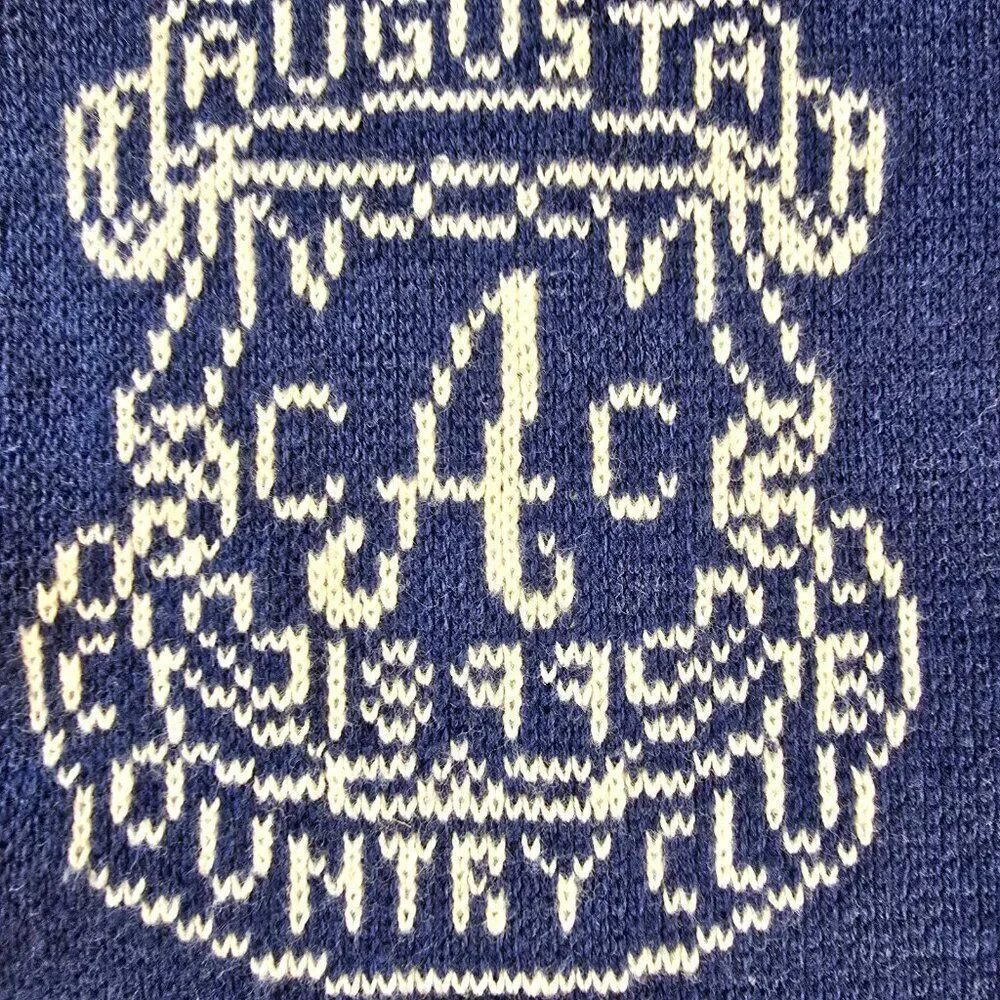 Vintage Augusta Country Club Drawstring Bag Michael Reynolds PGA Professional